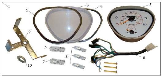 Kokpit-Teller AGM GT czarny