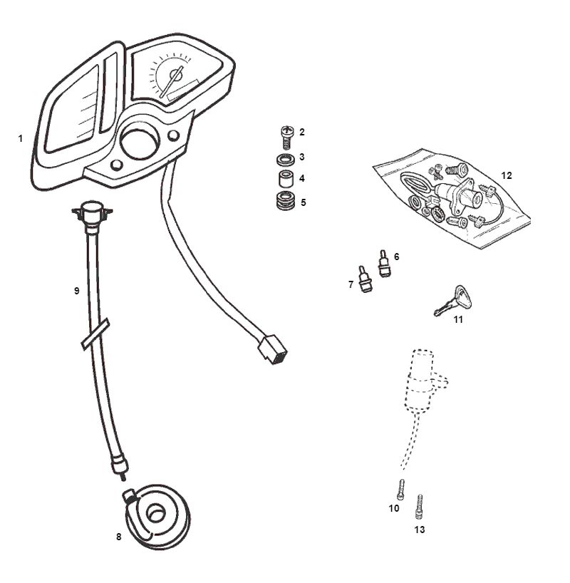 Kokpit SENDA R X-TREME 2007 E2 3ED