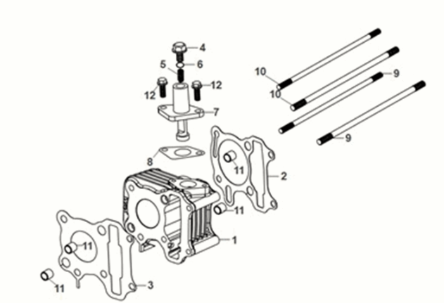 Siłownik Sym X-Pro 50 E5