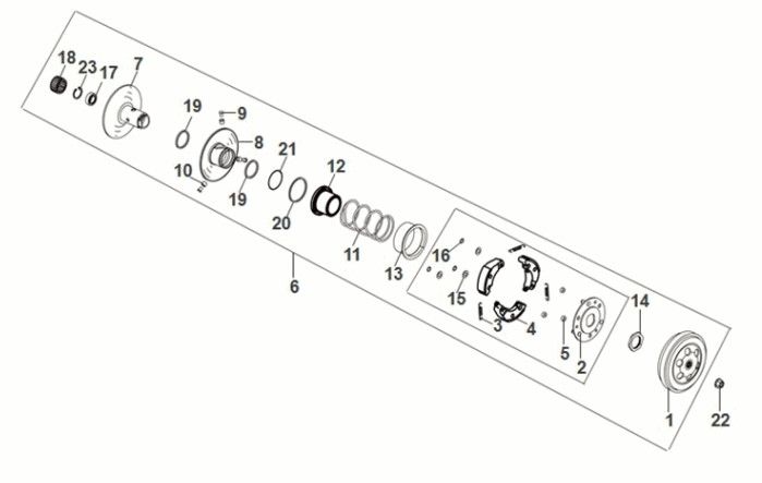 Akcesoria do kapusty Assy Sym Fiddle IV 50 E5
