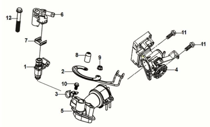 Ecu Set Sym Orbit III 125I E5