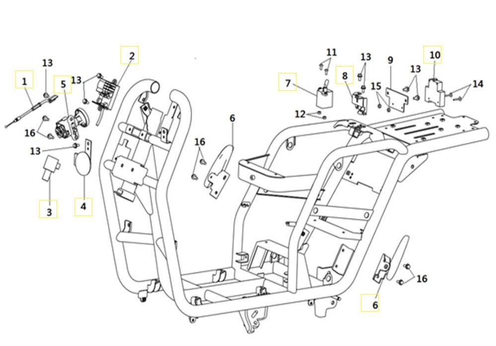 Elektra + podnóżki - Goccia GEV2000