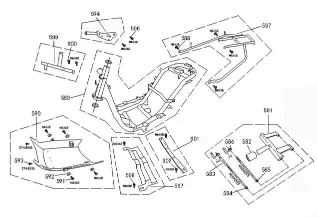 Ramka Neco Borsalino Oro matowa biała