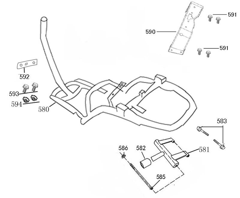 Ramka Sons Grace czarny