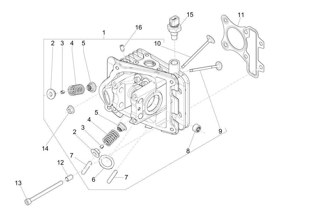 Kierownik grupy Piaggio Liberty 50 4-suwowy (IGET Euro 4)