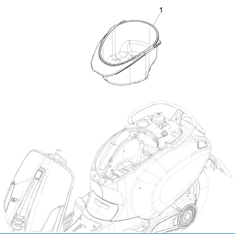 Przejazd do Vespa Etrica 45KM/H E5 2021 (EMEA)