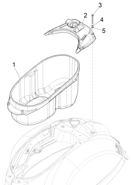 Zestaw kasku Vespa GTS 125 4T E5 ABS 2021 (EMEA)