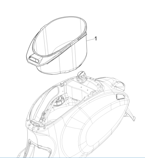 Vespa Sprint 4-suwowy 3-zaworowy kask box (euro5 wtrysku IGET)