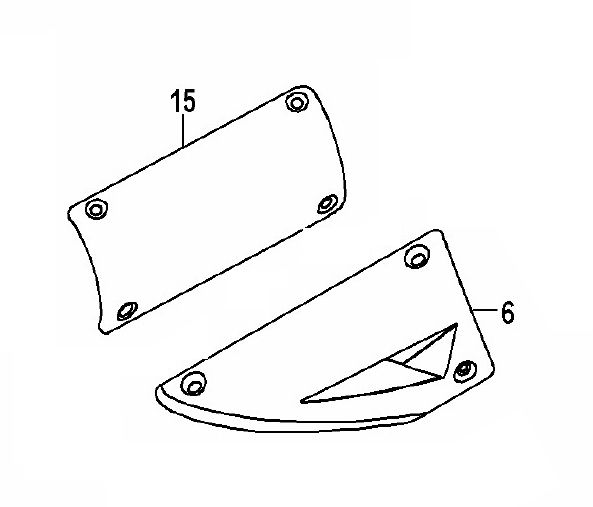 Tarcza termiczna Generic Xor williams 2009 2-suwowy