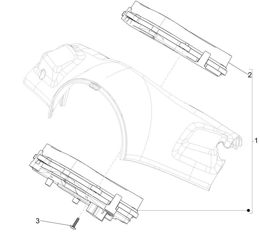 Grupa instrumentów - Cruscotto Vespa Primavera 125 4T 3V IE ABS