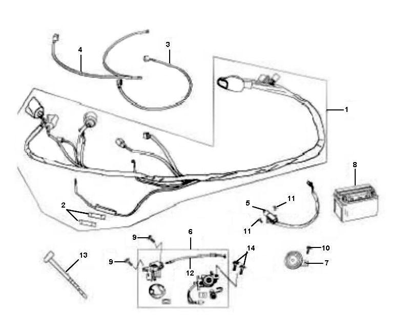 Berini Speedy 4-suwowa wiązka przewodów