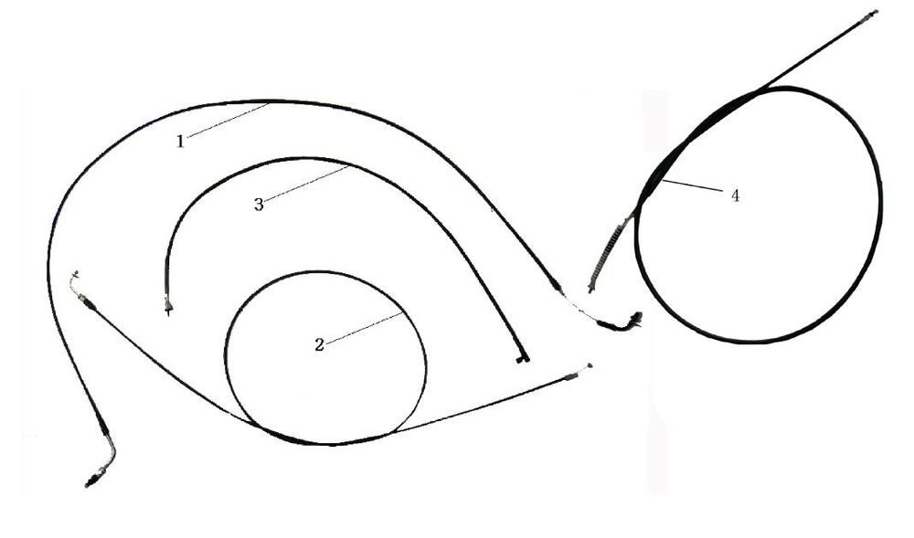 Kable Chiny Touring czarne