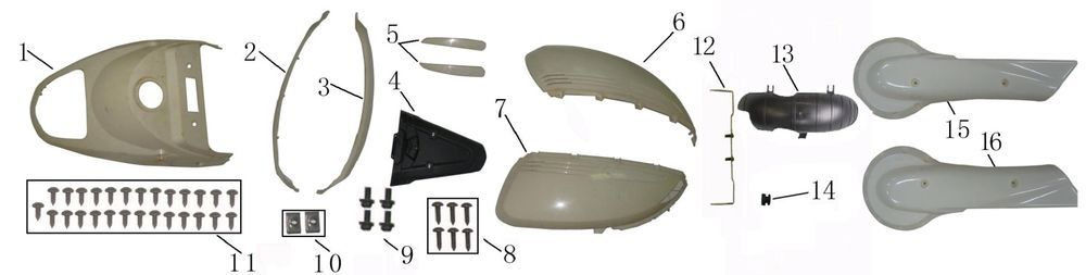 Okapy za China E Nano