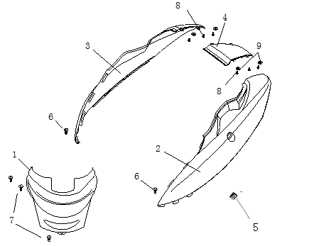 Okapy AGM Ape50 biały