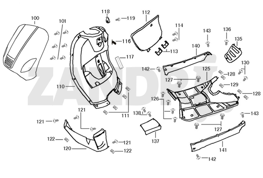 Capparts Santini Capri biały