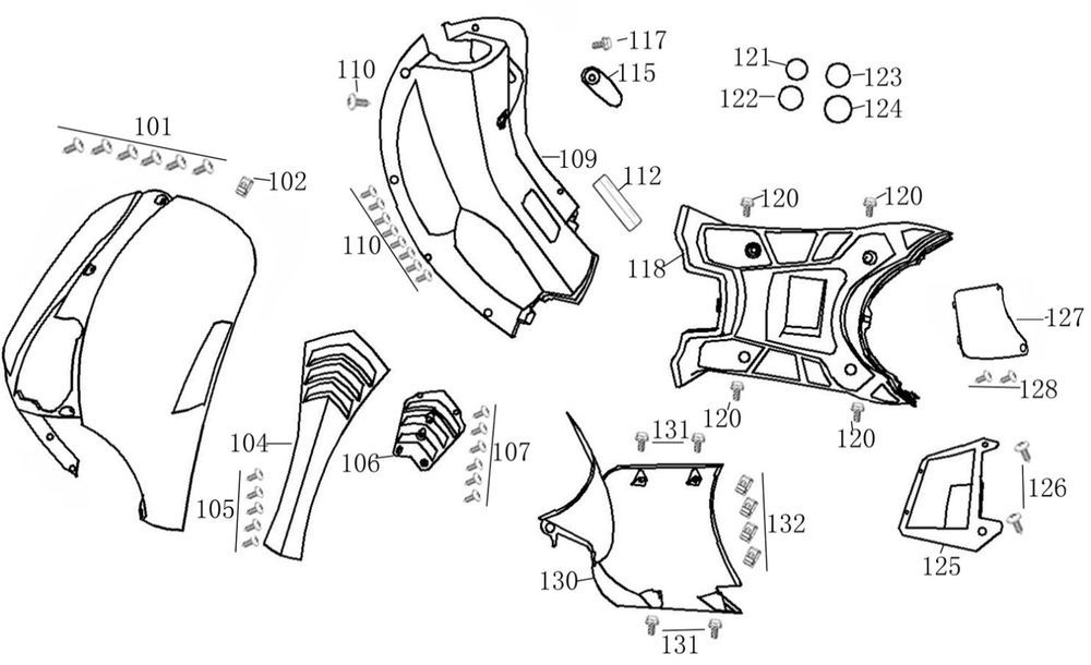 Benzhou YY50QT-45A tytan