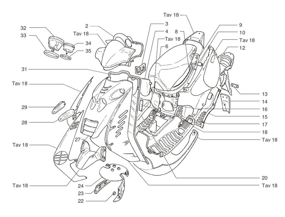 Caps Beta Ark-RR LC czerwony 2010 2-suwowy