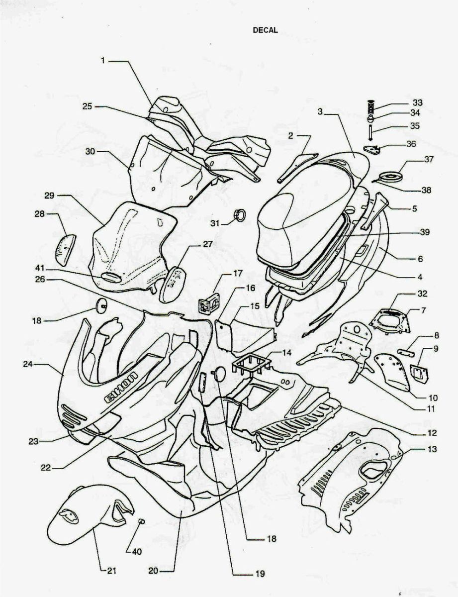 Kapdelen Beta Ycon Team czerwony 2005 2-suwowy