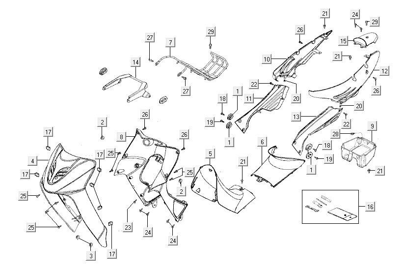 Kymco Activ 4-suwowy srebrny-partsproduct-Kapdelen-Kymco-Activ-4-takt-zilver