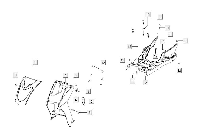 Kymco Agility 10' 4-suwowy srebrny-partsproduct-Kapdelen-Kymco-Agility-10'-4-takt-silver