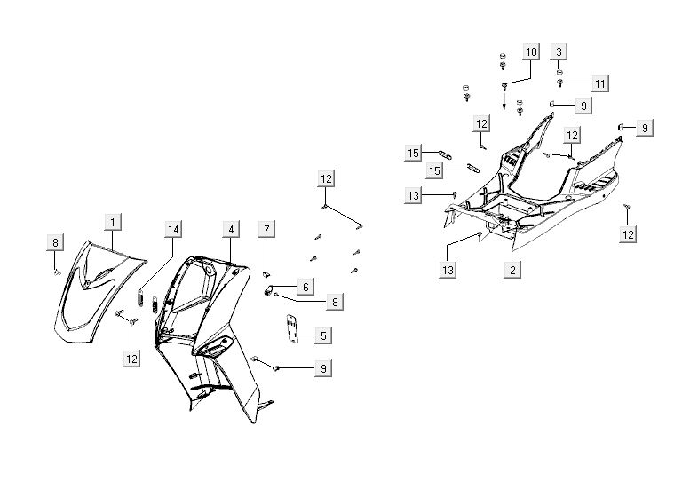Kymco Agility Fat 12' 4-suwowy czarny długi