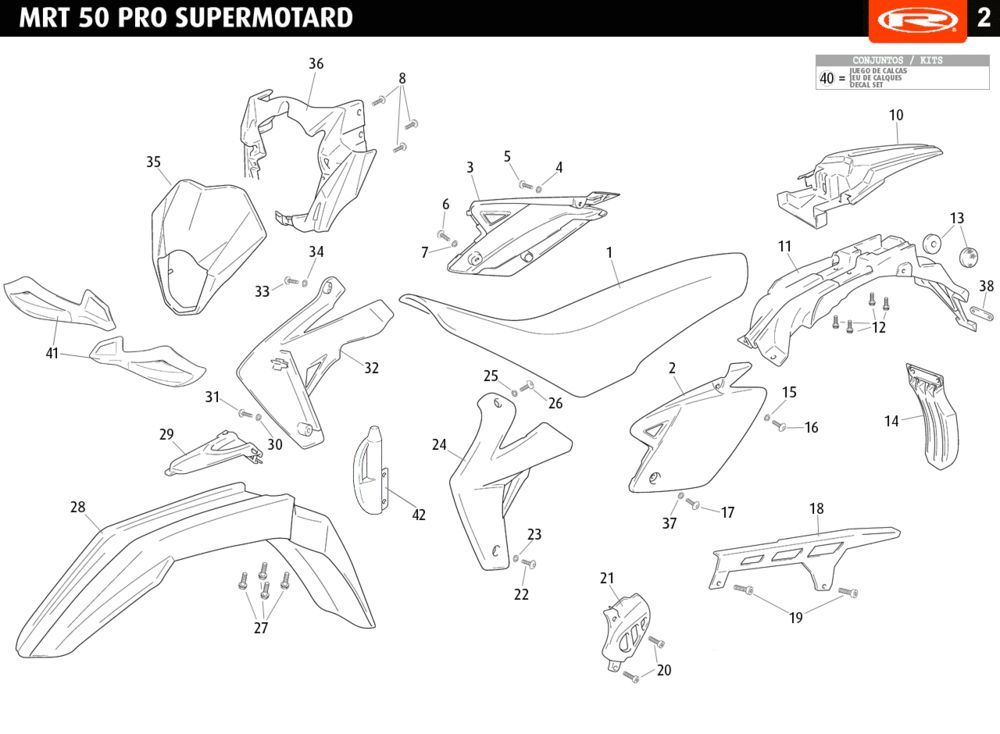 Okapy Rieju MRT enduro niebieski 2010 2-suwowy