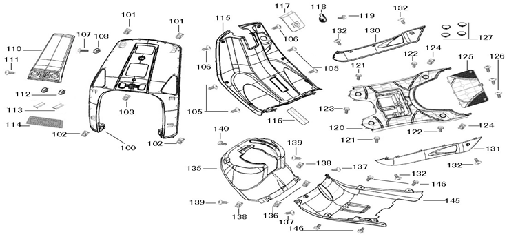 Cięcia do włosów Znen Revival czerwony biały