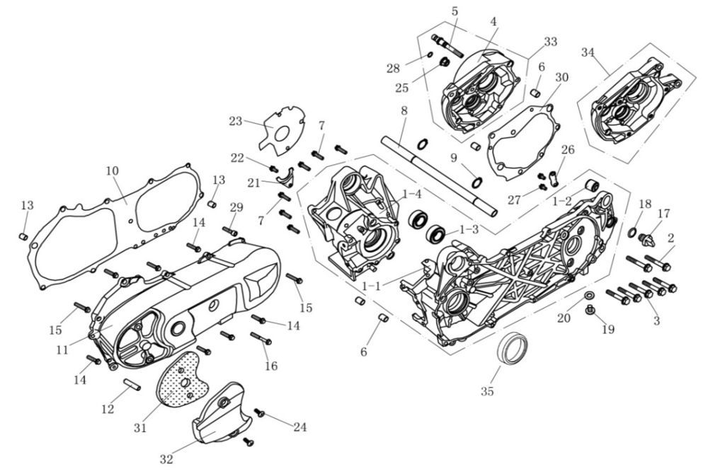 Kickstarter China Venom biały
