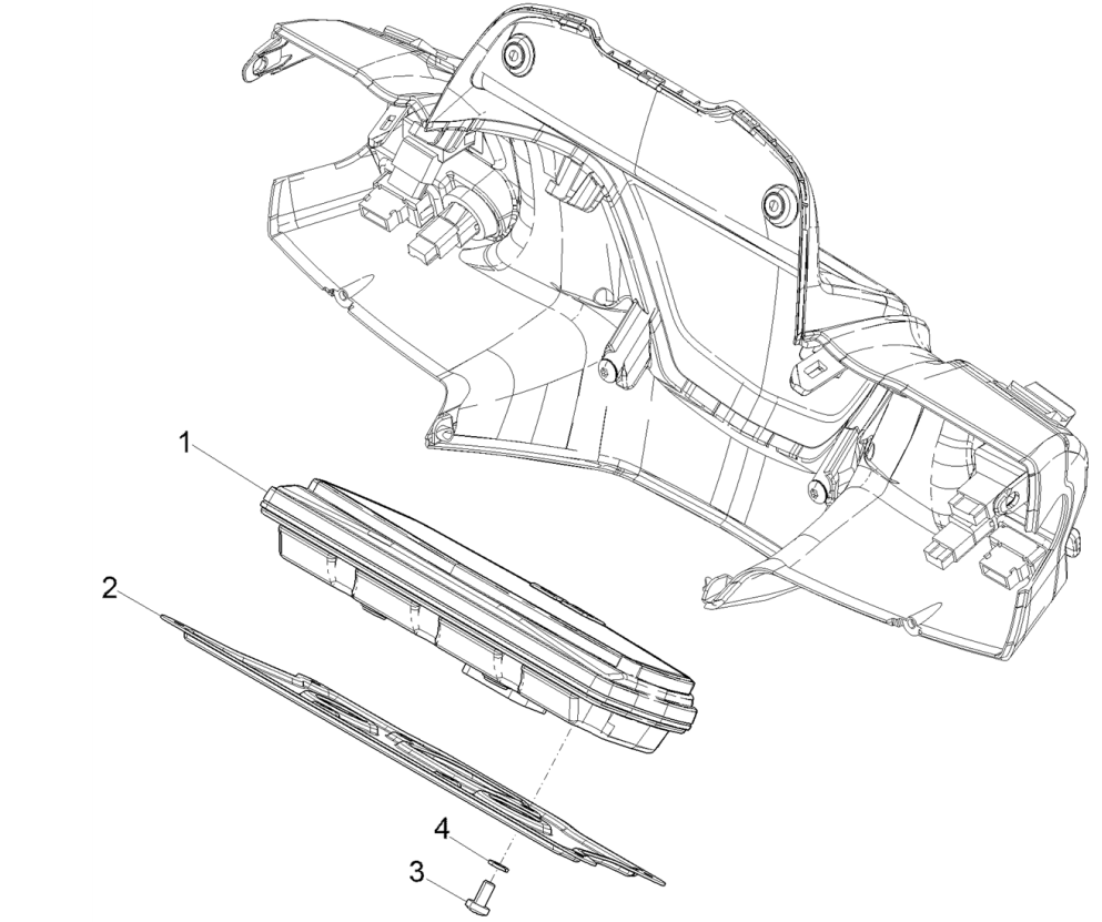 Drogomierz Piaggio Medley 125 ABS E5 2021-2022 (EMEA)