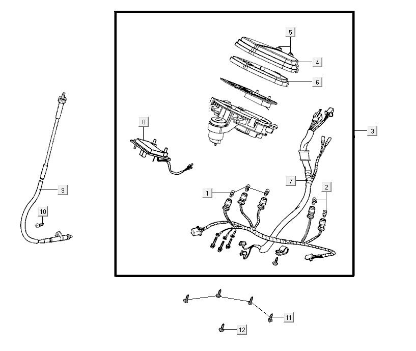 licznik kilometrów AGILITY CITY 16 4T 125