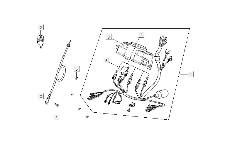 Kymco Agility 10' 4-suwowy srebrny-partsproduct-Kilometerteller-Kymco-Agility-10'-4-takt-silver