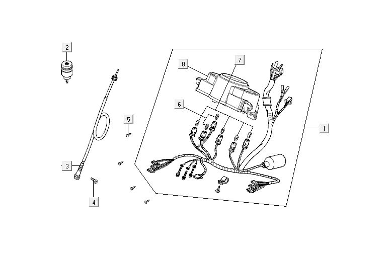 Kymco Kymco Agility 12' 4-suwowy sportowy niebieski
