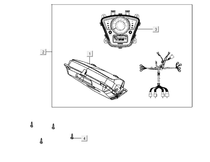 Drogomierz Kymco Gti 300i