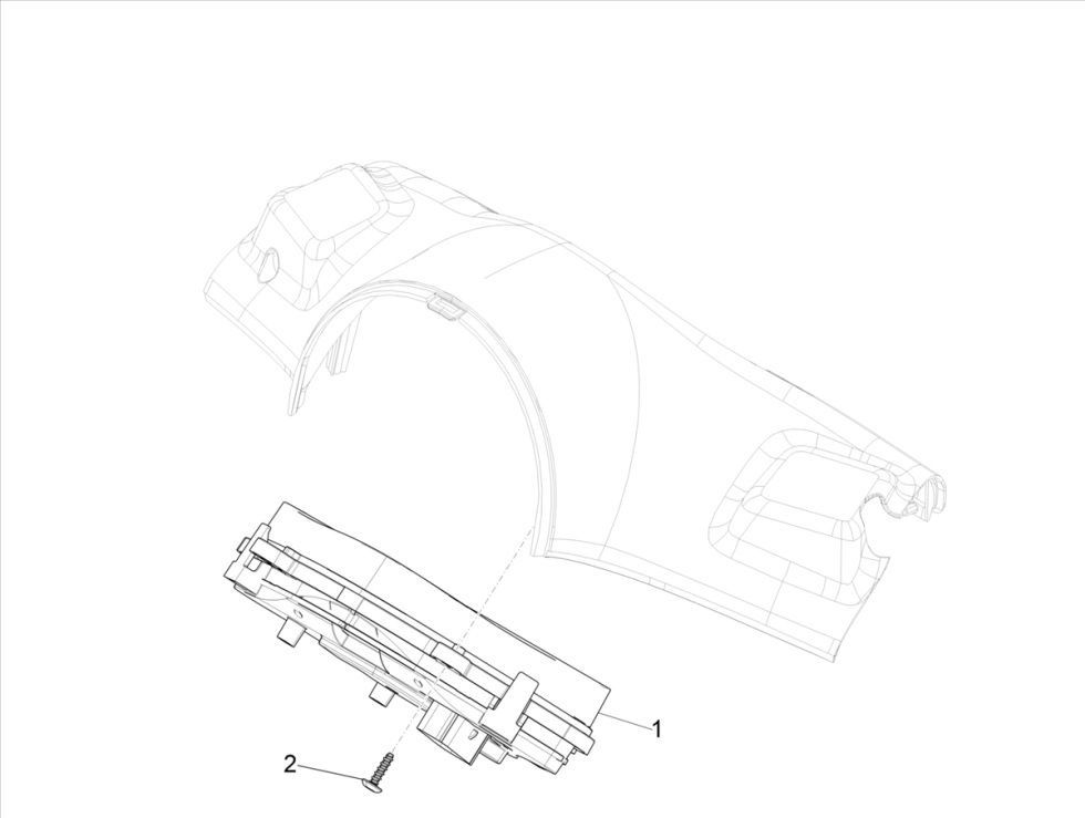 Prędkościomierz Vespa Primavera 4-suwowy 3V (euro5 wtrysku IGET)