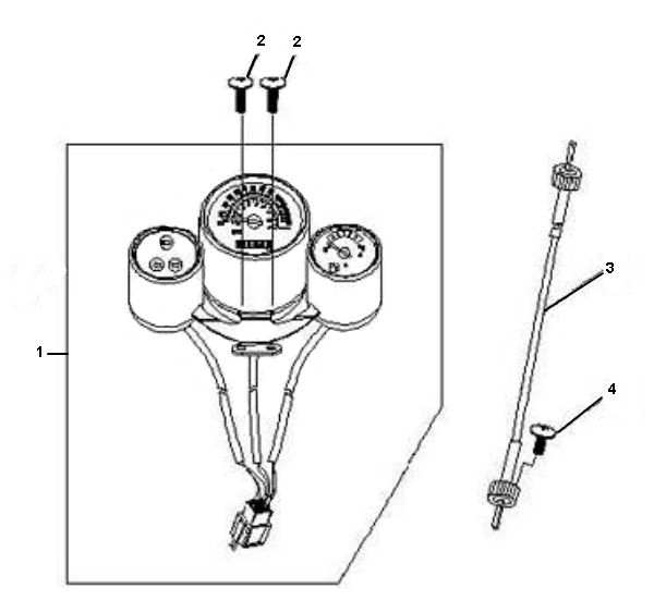 Czterosuwowy licznik Pronto Junior