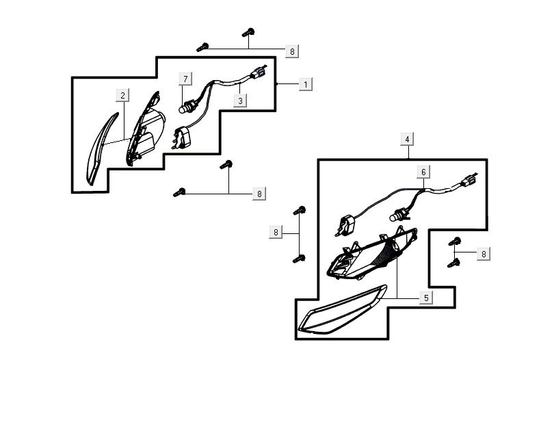 wskaźnik AGILITY 16+ 4T 200i Mat Metaliczny Jasnoniebieski