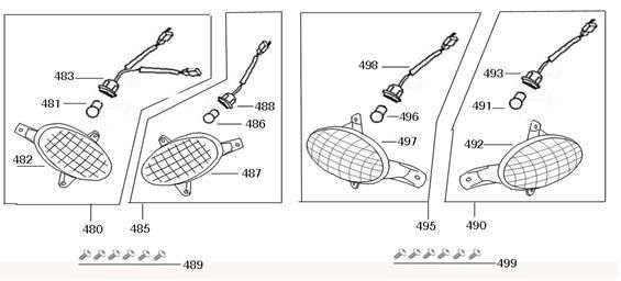 Wskaźniki BTC Legend matowy antracyt