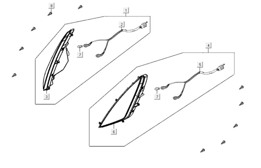 Wskaźniki Kymco Gti 300i