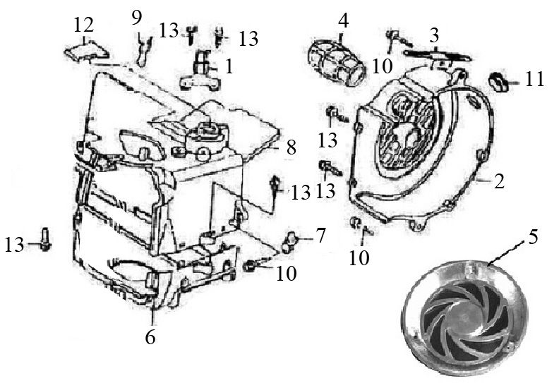 Lodówka Benzhou Retro 125cc