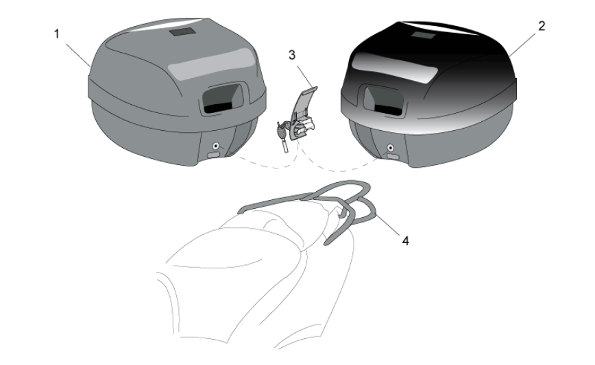 Etui Aprilia SR 50 H2O ie+carb 2004-2009