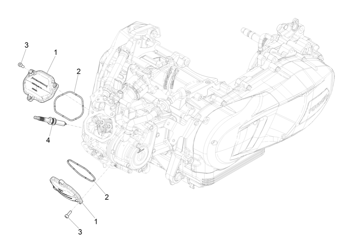 Nakrycie głowy Piaggio Medley 125 ABS E5 2021-2022 (EMEA)