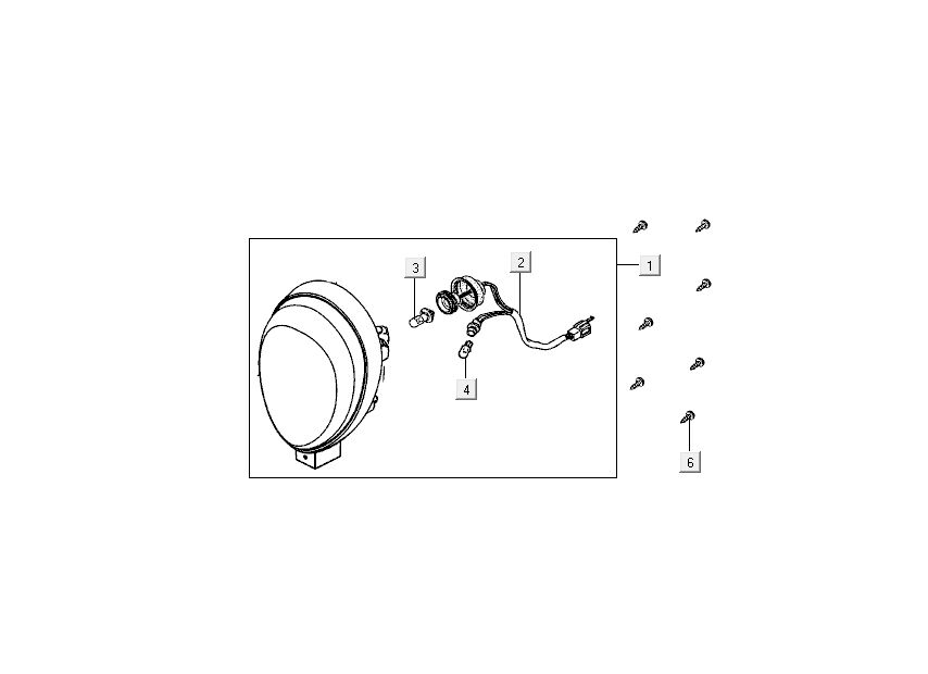 reflektor Kymco Sento 4-suwowy Spring Brown