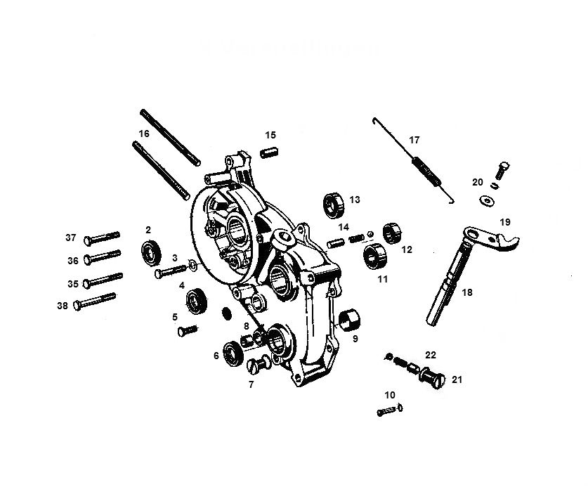 Kreidler Carter Left 4 Przyspieszenie