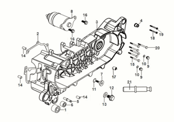 L. etui korbowe Sym X-Pro 50 E5