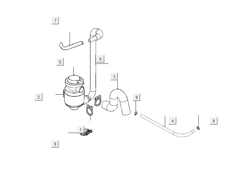 Wtrysk powietrza Kymco MXU 150