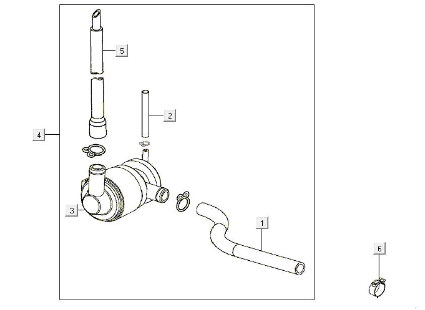 Filtr powietrza 2 Kymco Like 200i Czarny