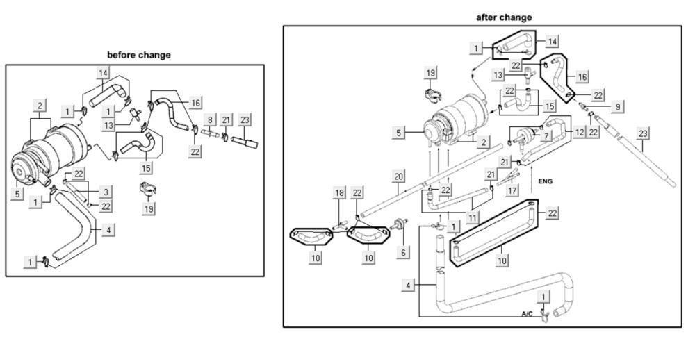 Filtr powietrza 2 Kymco Myroad 700i