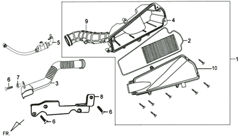 Filtr Sym Orbit (BU289) Niebieski