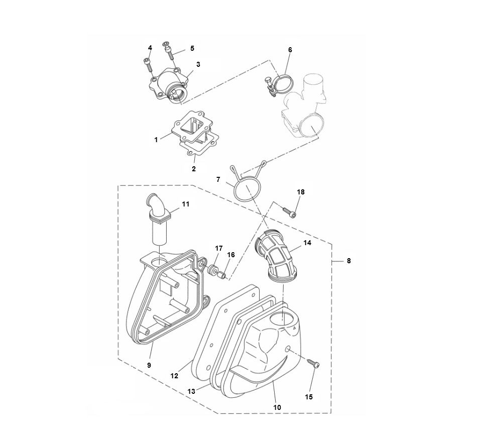Filtr powietrza Yamaha Aerox 2-suwowy 2013