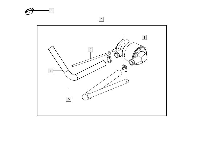 Membrana powietrzna Kymco City 16' 4-suwowa ciemnoszary